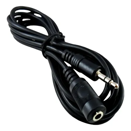 Cable Alargue Auricular Audio Plug 3.5 Mm Macho Hembra
