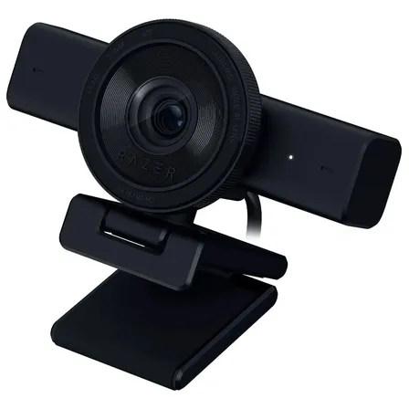 Webcam Razer Kiyo V2 4k Con Auto Enfoque Y Ia Para Streaming Negro