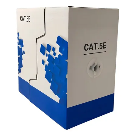 Cable de Red Prosoft Cat5e Bobina 100m Exterior PVC 23AWG