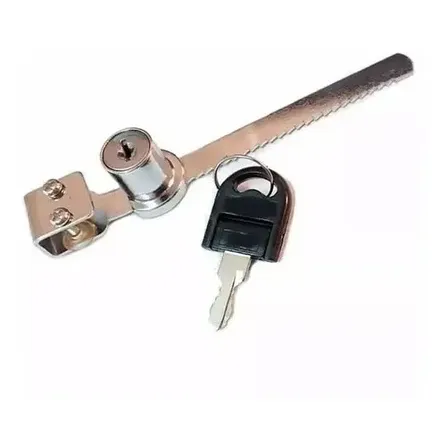 Cerradura Serrucho Para Vidrio Por 3 Unidades