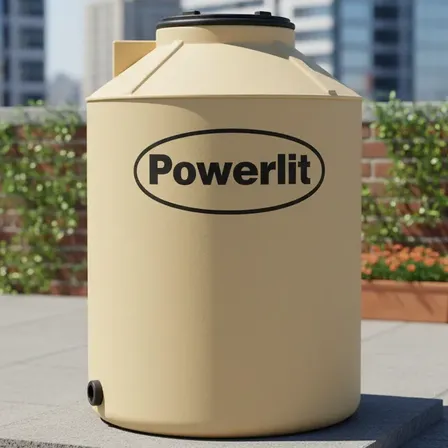 Tanque De Agua Powerlit 1000l Tricapa Polietileno Exterior