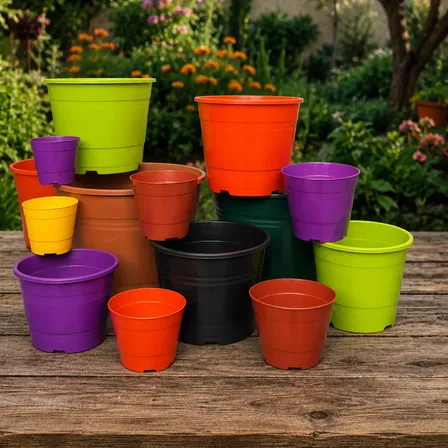 Renova Tu Jardin Pack 14 Macetas Colores Medidas Surtidas Multicolor