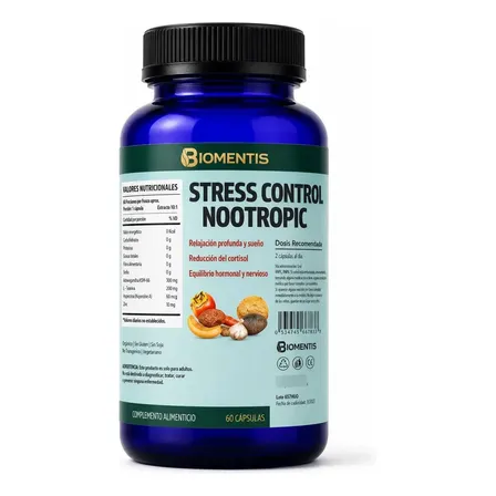 Ashwagandha Ksm-66 L-teanina Estrés Cortisol Concentración Tipico