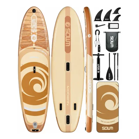 Tabla De Stand Up Paddel Sup Sowm  04 Ocre