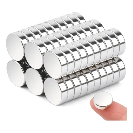 10 Imanes De Neodimio 10x3 Mm Super Potentes