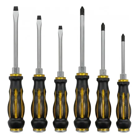 Set Destornilladores 6pcs Planos Y Phillips Imantados