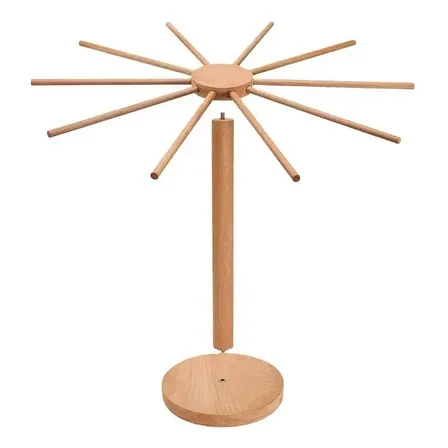 Seca Pastas Secador Tender Desmontable De Bambu Burdah Madera