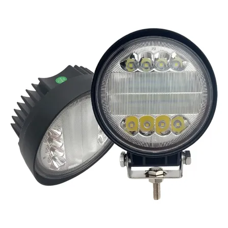 2 Faros Reflector Led 108w 12v/24v Tractor 4x4 Camion Lancha