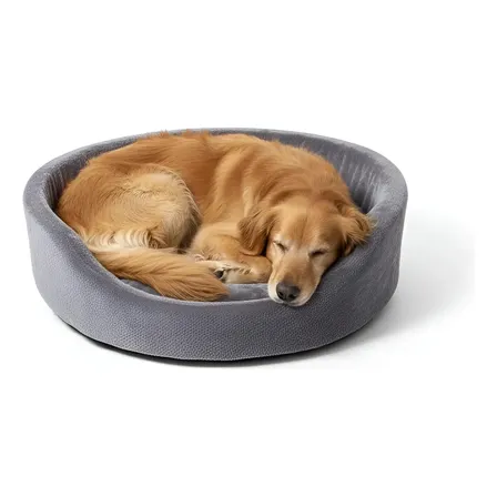 Moises Para Perro O Gato Lola Pets Islandia Grande Color Gris oscuro Diseño Redondo