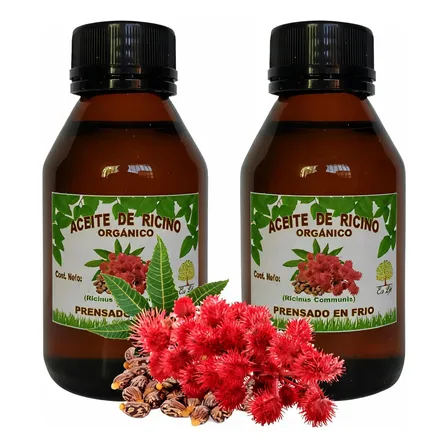 Aceite Ricino Puro Orgánico Virgen 250 Ml