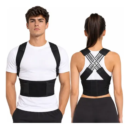 Corrector De Postura Faja Espalda Ajustable Unisex Invisible Talle L