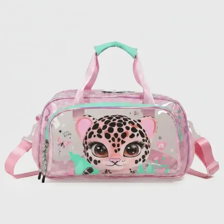 Cartera Bolso Infantil Chimola Cristal Chita Bp167 Rosa Chita Transparentes