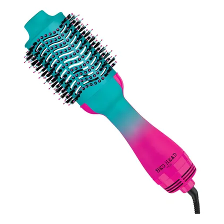 Cepillo Secador Voluminizador Bed Head Tigi Blow Out Freak Color Rosa/Verde