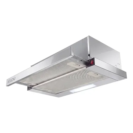 Purificador De Cocina Extensible Acero 60cm Con/sin Salida Acero Inoxidable