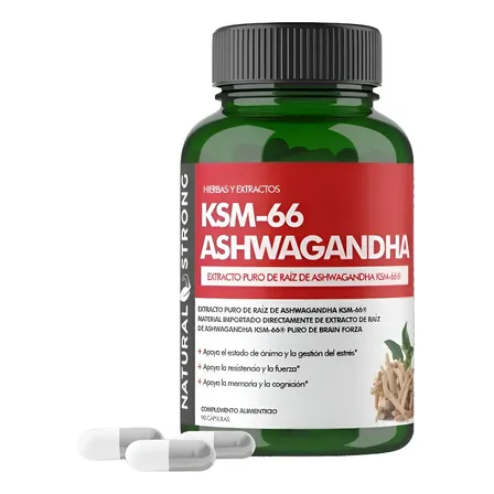 Ashwagandha Ksm-66 3000mg Alta Potencia Cortisol Tipico