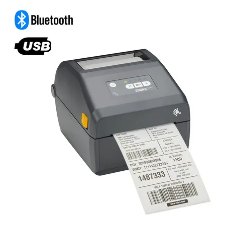 Impresora De Etiquetas Autoadhesivas Zebra Zd421 Usb Bth Eth Para Mercado Envíos Full Flex Oca Via Cargo Correo Argentino