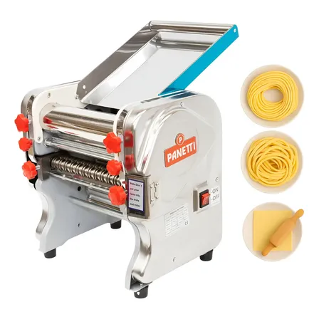 Maquina Sobadora Eléctrica De Fideos/pastas Panetti Plateado