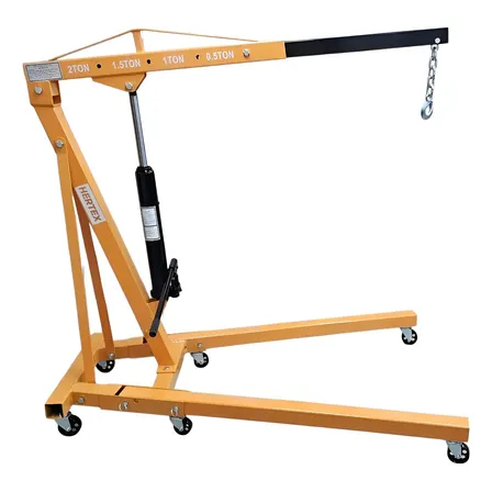 Guinche Pluma Hertex 2 Ton Hidraulico Plegable Saca Motores