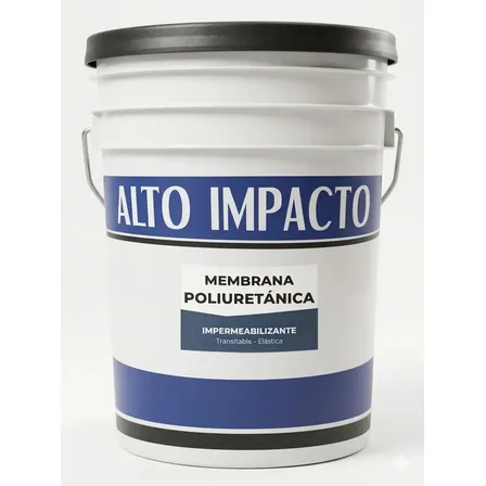 Membrana Líquida Techo/muro Poliuretánica X 20kg Transitable Verde Mate