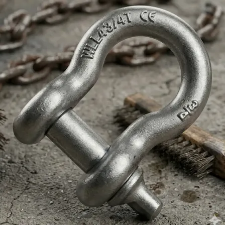 Grillete Corazón 3/4  Galvanizado