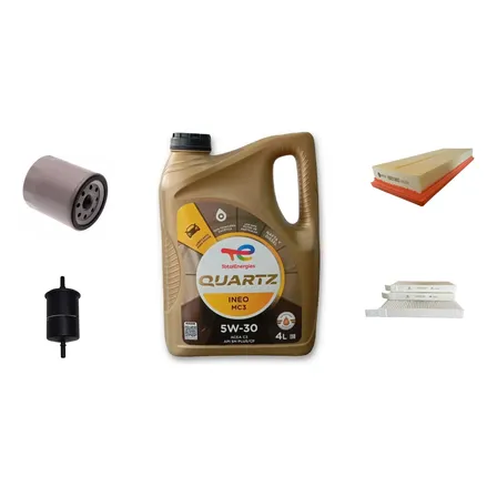 Kit Service + Aceite Total Ineo 5w30 Peugeot 208 1.2 Like