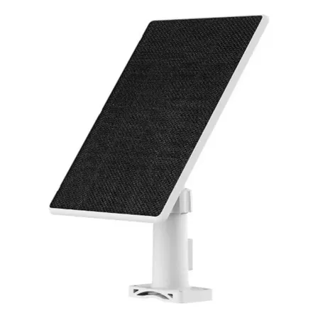 Panel Solar Ezviz Monocristalino De 5w Con Conector Tipo C, Blanco