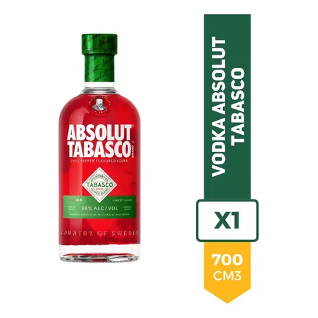 Vodka Absolut TABASCO de chili pepper 700 ml