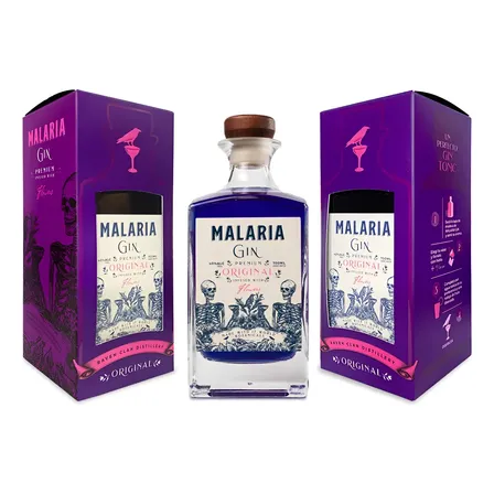 Estuche Premium Malaria Gin Original 700ml