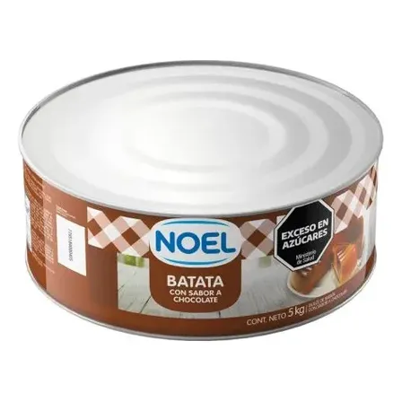 Dulce De Batata Chocolate Noel X5kg