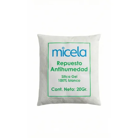 Pack X20 Silicagel 100% Blanco Antihumedad 20gr