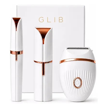 Kit Depiladora Facial Corporal Mujer Electrica Usb Glib®
