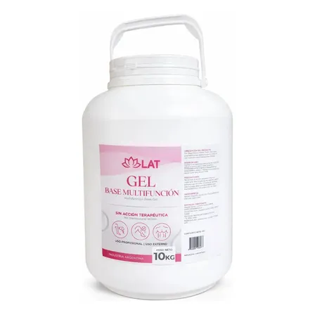 Gel Neutro LAT Conductor Aparatología Estética Alta Viscosidad 10 Kg
