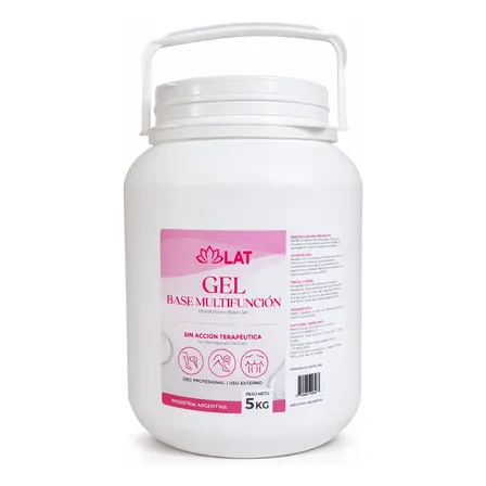 Gel Neutro Conductor 5kg  Electrodos Aparatología Estética