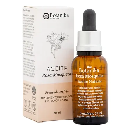 Botanika Aceite De Rosa Mosqueta Arrugas Cicatrices Manchas Tipo De Piel Sensible Día/Noche