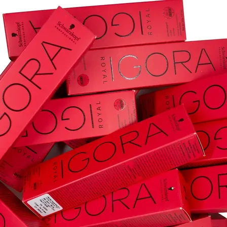 Kit 32 Tinturas + 2 Oxidantes 1litro Igora Royal Schwarzkopf Opcional
