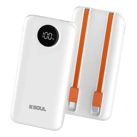 Powerbank Cargador Portátil 10000mah 22.5w Usb-c + Lightning