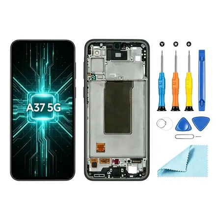 Módulo Display Touch Lcd Para A37 5g Con Marco Negro