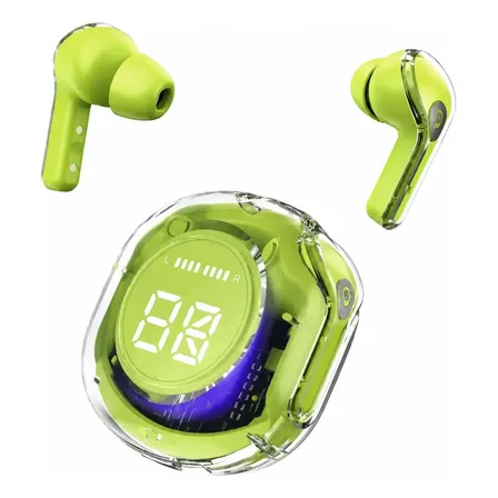 Auriculares Inalambricos Bluetooth Tws In-ear Funda Regalo Verde