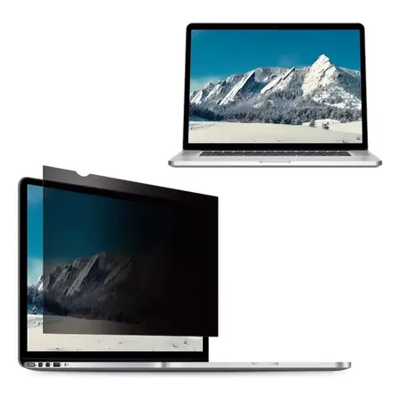 Filtro De Privacidad Pantalla Laptop Anti Espía Antireflejo 15.6 Negro
