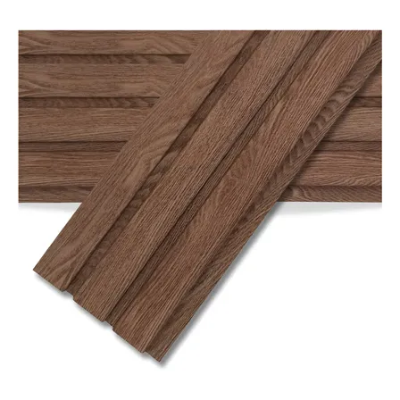22 Unidades De Revestimiento De Pared Wall Panel Holzboden Teka 2 2.5m Alto