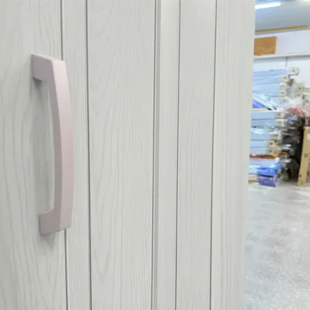 Puerta Plegadiza 80x200 Con Marco Imantado Kit Completo Blanco Veteado Alp