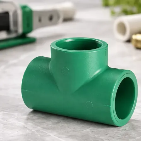 Tee 25 Mm. De Termofusión Para Agua Caliente Y Fría  Verde Plástico