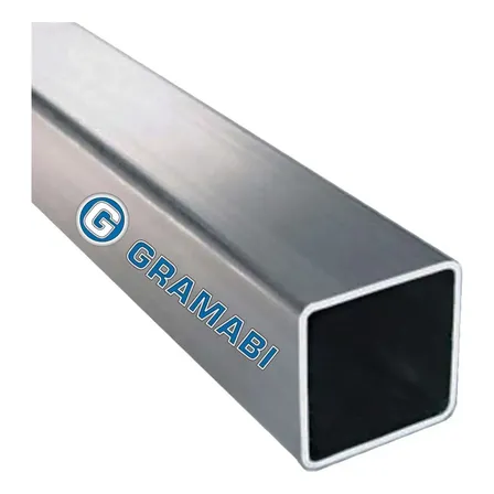 Caño Estructural Cuadrado De 50 X 50 X 2.50 Mm Gramabi En Barras De 6 Mt. De Largo Tubo 50x50x2,5 Hierro Medidas 50x50