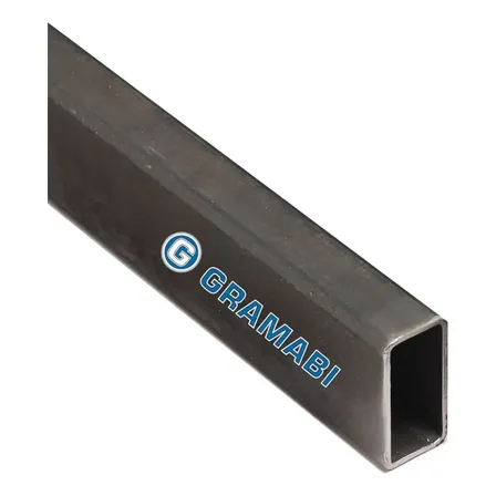 Caño Estructural Rectangular De 40x20 X 2,00 Mm Gramabi Barra De 6 Mt De Largo Tubo 40x20x2 Medidas Hierro 40x20