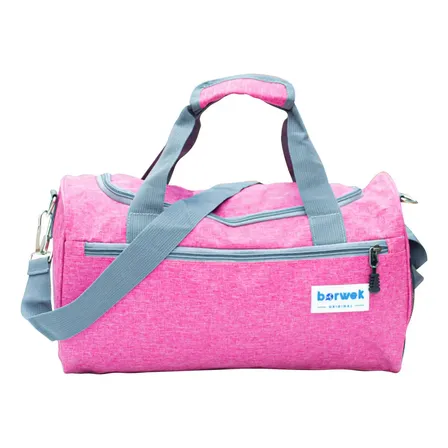 Bolso Cruzado Deportivo y de Viaje Impermeable Nylon Fucsia Iko Shop