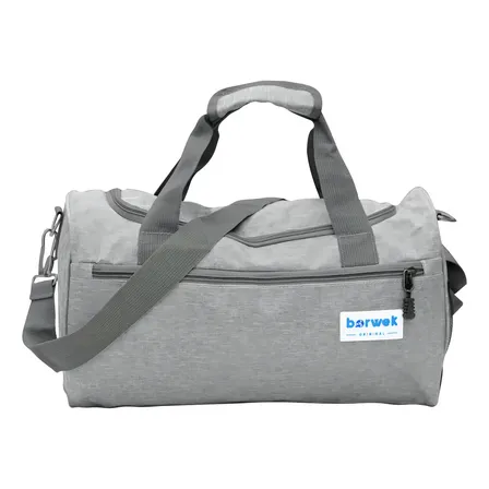 Bolso Deportivo Iko Shop Impermeable Gris Oscuro Cruzado Viaje