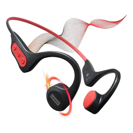 Auriculares Deportivos Running Ciclismo Bluetooth Conducción Osea Lenovo X3 Pro Resistencia Sudor Baja Latencia