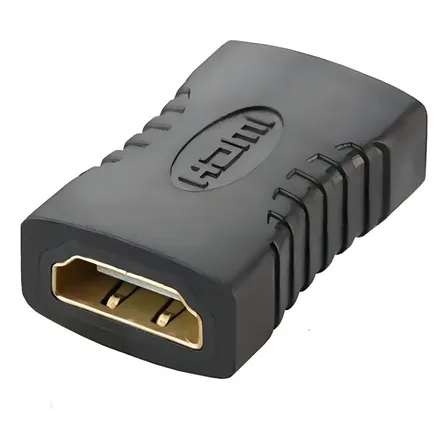 Adaptador HDMI Hembra a Hembra para Unir Cables Full HD