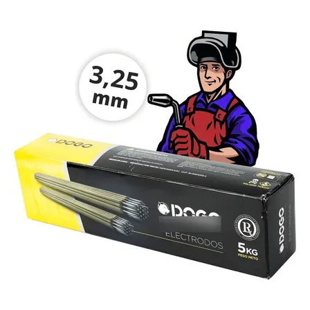 Electrodo Dogo 6013 Punta Azul 3.25 mm 5 kg Rutilo