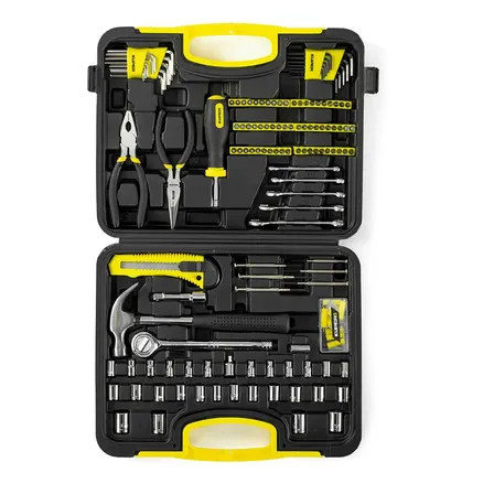 Kit Herramientas 132 Piezas Kuper Kup132 Estuche Acero Carbón